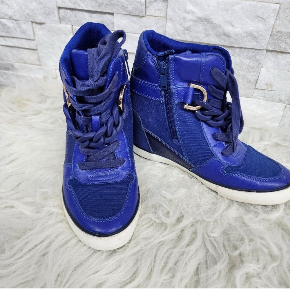Cobalt Blue ALDO Sneaker-Wedge